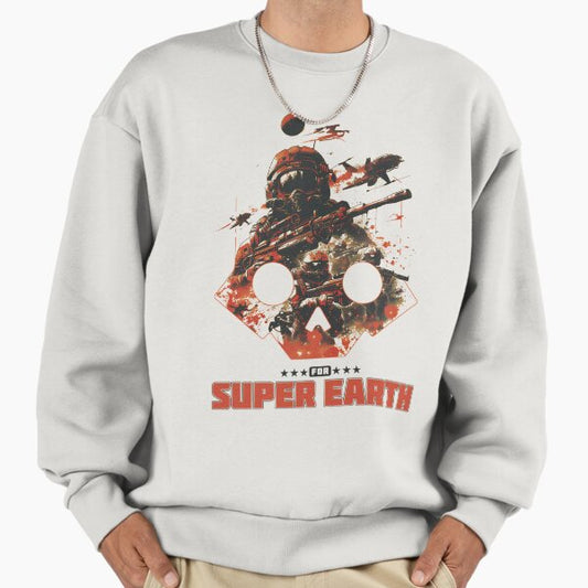 For Super Earth - HellDivers II Sweatshirt