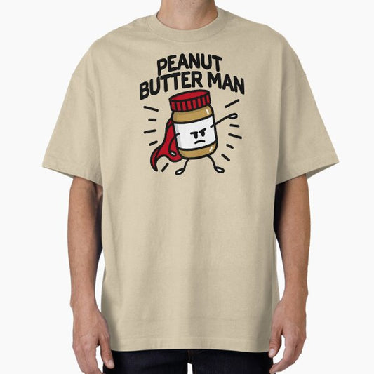 Peanut butter man (place on light background) T-Shirt