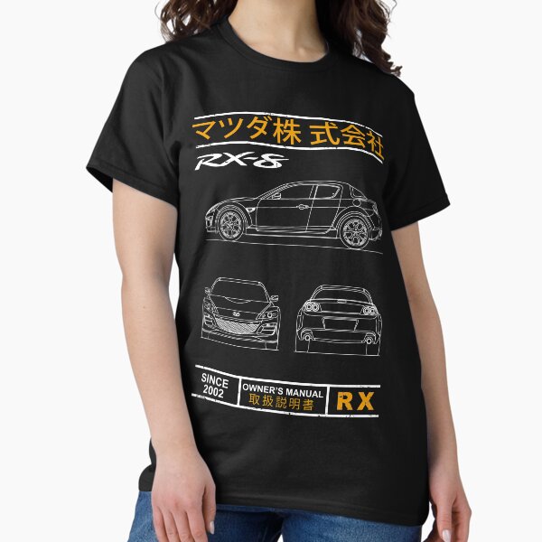 Blueprint of the RX-8 T-Shirt