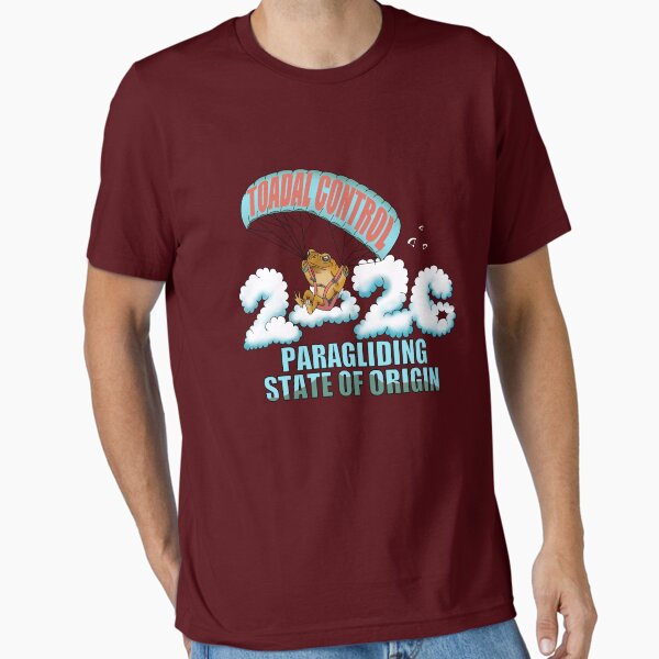 2026 Paragliding State of Origin - QLD CANE TOADS T-Shirt