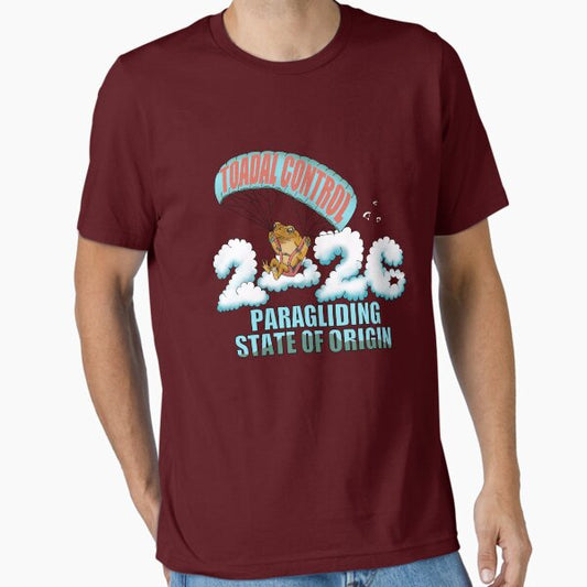2026 Paragliding State of Origin - QLD CANE TOADS T-Shirt