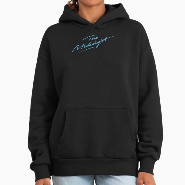 The Midnight Flat Blue Logo Hoodie