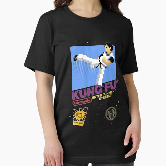 Nintendo NES Kung Fu Action Series Retro Premium T-Shirt