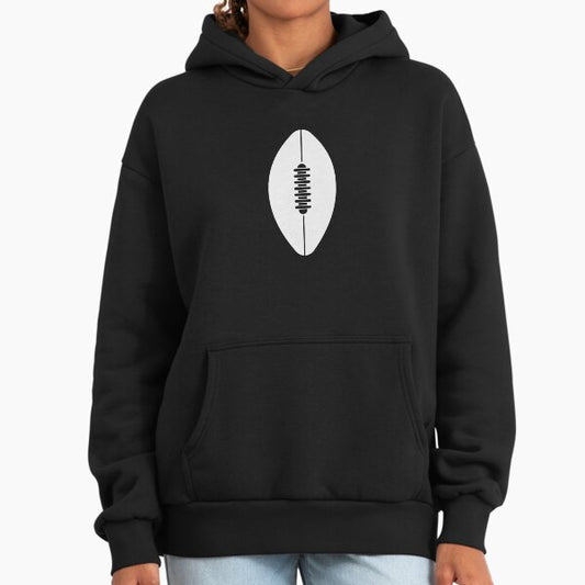 White Simple American Football Ball Tshirt Hoodie