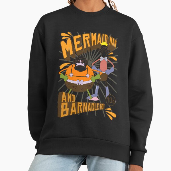 SpongeBob SquarePants Mermaid Man And Barnacle Boy Sweatshirt