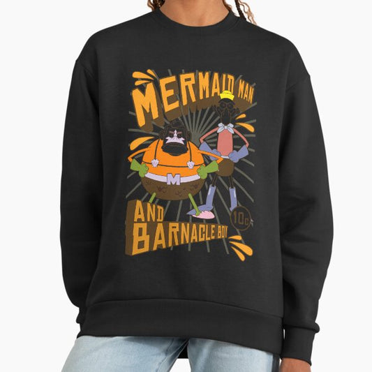 SpongeBob SquarePants Mermaid Man And Barnacle Boy Sweatshirt