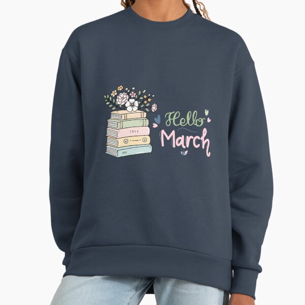 Books and flowers Sweatshirt
