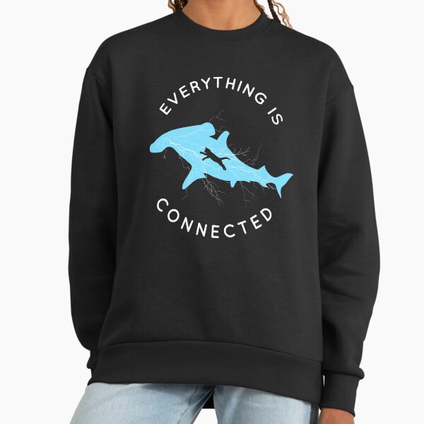 Everything is Connected Shirt Cat Shark Sweatshirt