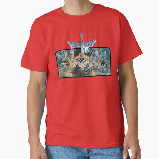 Dragon Quest 3 Famicom Cover Art T-Shirt
