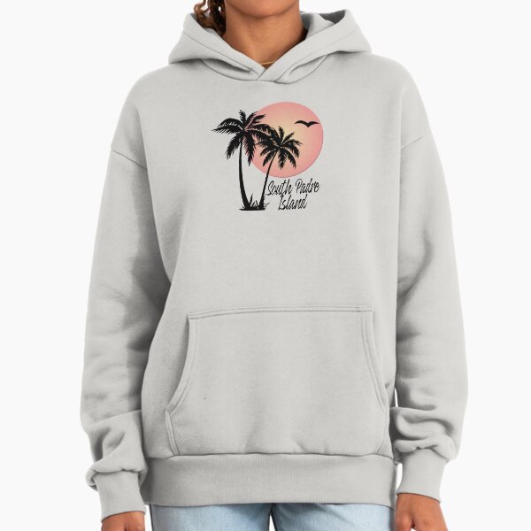 South Padre Island Souvenir Palm Trees Sun Beach Hoodie