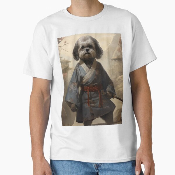 Shih Tzu Ronin - Epic Samurai Dog Warrior T-Shirt