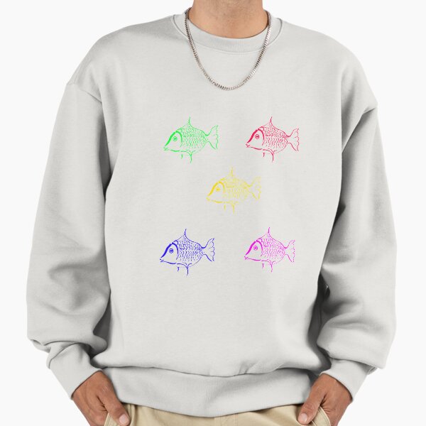 Bright colorful Japanese fish Sweatshirt