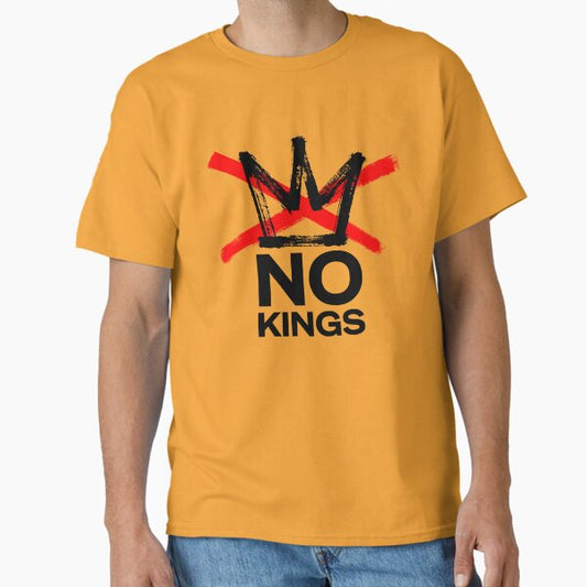 No Kings logo T-Shirt