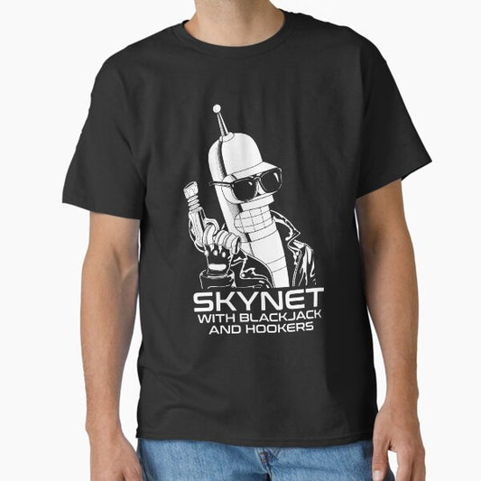 Skynet With Hookers and Blackjack T-Shirt