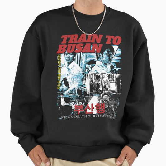 Train to Busan Korean Horror Movie Sweatshirt