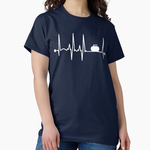 Curling Heartbeat T-Shirt