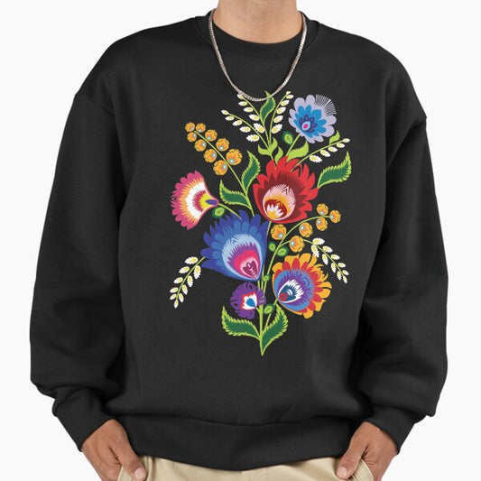 Pretty Folk composition Sweatshirt