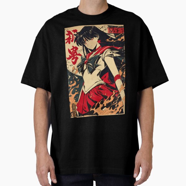 Sailor Mars Ember Vintage Poster T-Shirt
