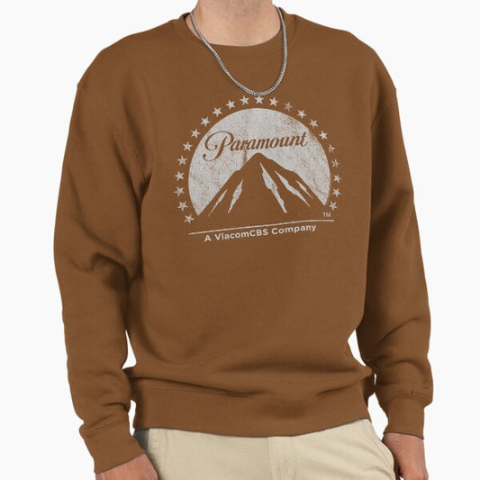 Paramount Classic Vintage Distressed Logo Sweatshirt