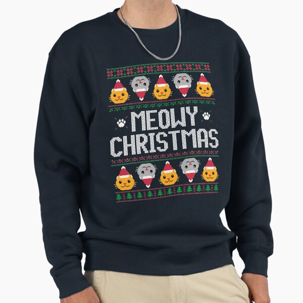 Ugly Christmas Sweater - Cat Sweatshirt