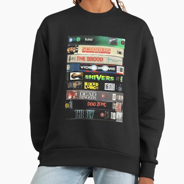 Cronenberg VHS collection Sweatshirt