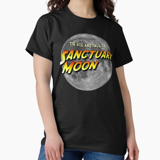 Murderbot Diaries The Rise and Fall of Sanctuary Moon Fan Art Indy Style T-Shirt