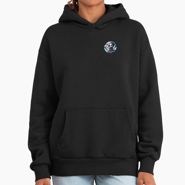 Grim Reaper is meditating on the cliff Hoodie