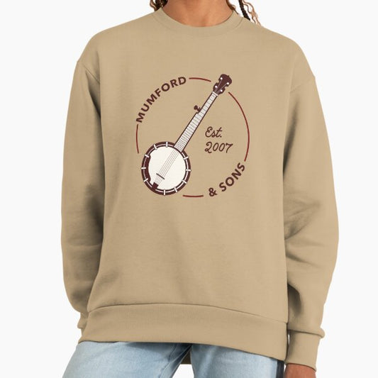 Mumford and Sons Banjo (Faded/Red) Sweatshirt