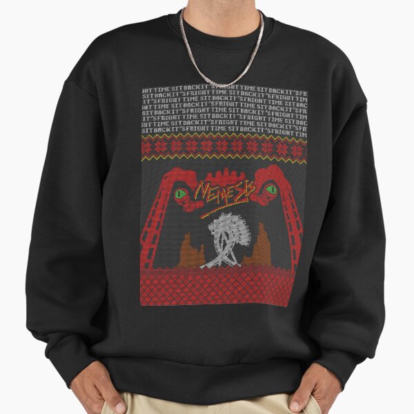 Nemesis rollercoaster christmas umper pattern Sweatshirt