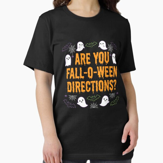 Are You Fall-O-Ween Directions Funny Teacher Halloween Gear T-Shirt