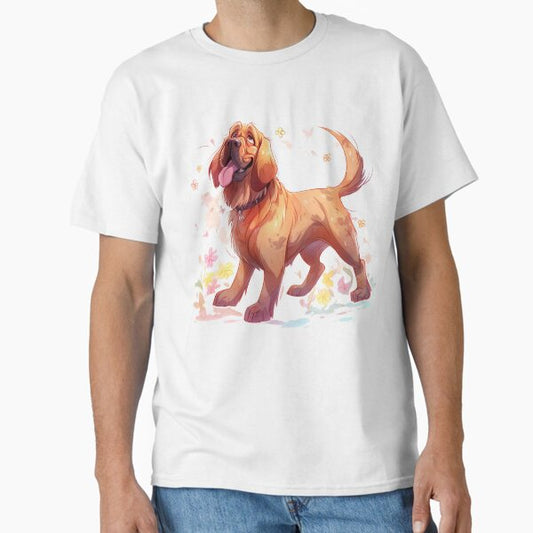 Cute happy bloodhound T-Shirt