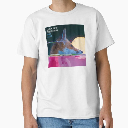 Everything Everything - Man Alive low poly design T-Shirt