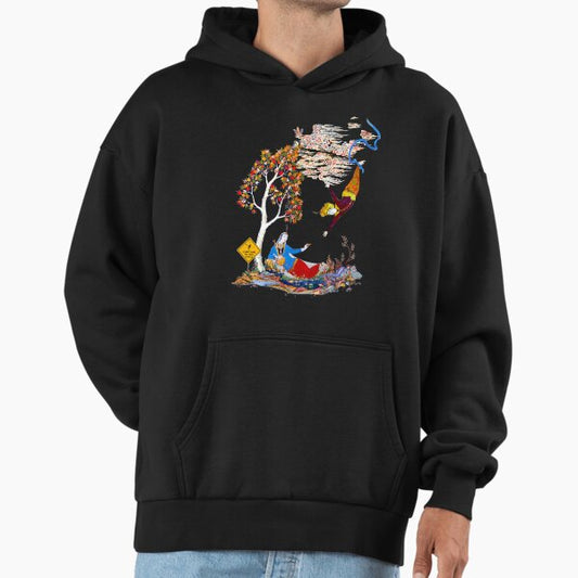 Fall in love persian miniature Hoodie