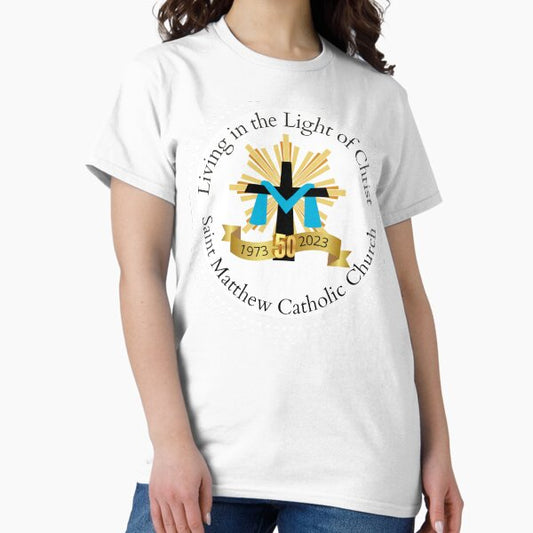 SMCC 50th Anniversary Logo - Circular Design T-Shirt