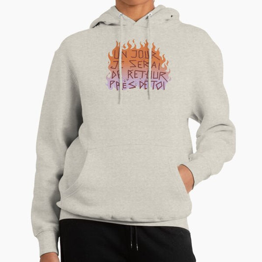 Disco Elysium "Un jour je serai..." inscription Hoodie
