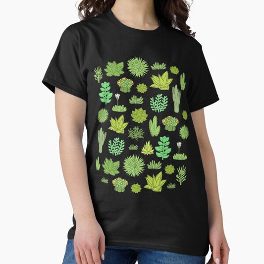 Succulents and cactus. For cacti plant lover T-Shirt