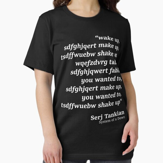 Wake Up System Of A Down Chop Suey Parody T-Shirt