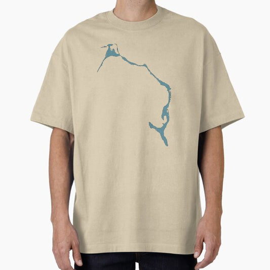 Blue eleuthera map T-Shirt