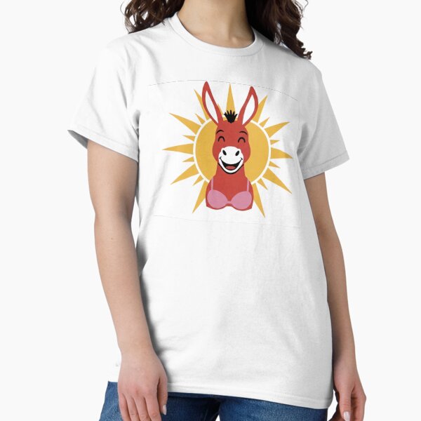 Donkeys in Bras Logo T-Shirt