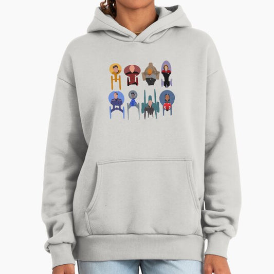 Trek Ships Captains Hoodie