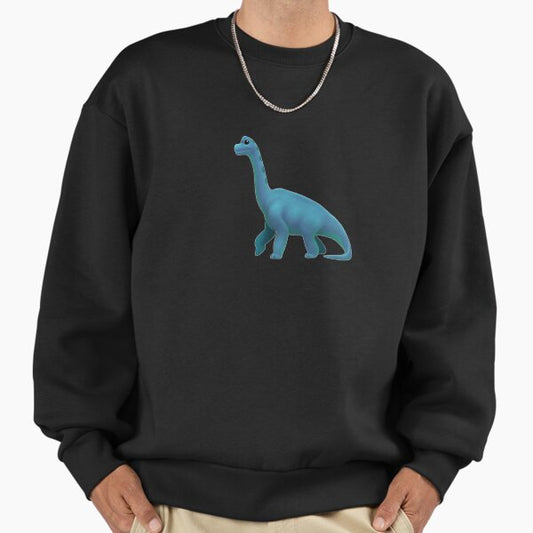 Blue Dinosaur Emoji Sweatshirt