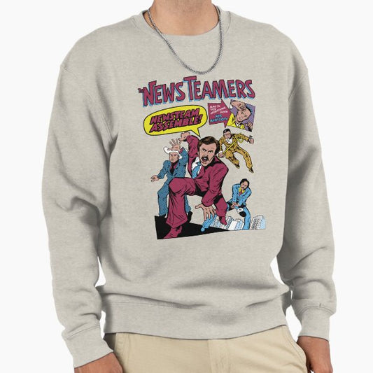 News Team Assemble! Sweatshirt