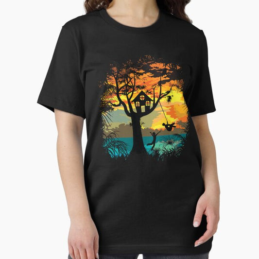 Sunset Silhouette Swing T-Shirt