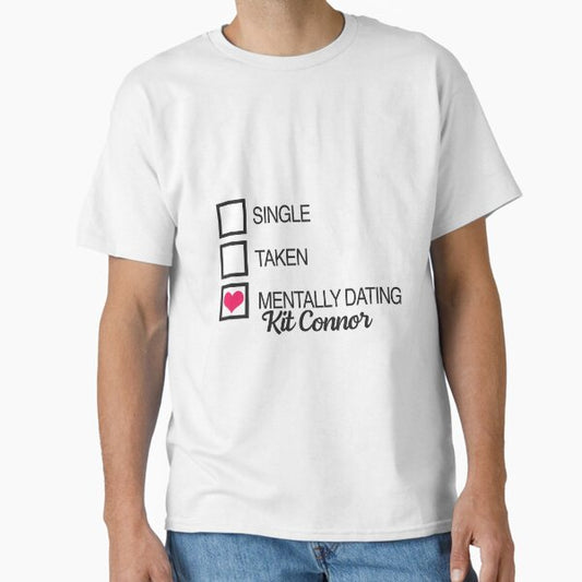 Mentally dating Kit Connor Heart T-Shirt