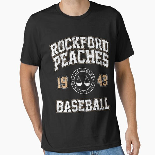 Rockford Peaches Baseball T-Shirt