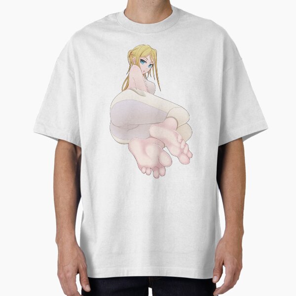 Blonde Anime Girl Feet T-Shirt