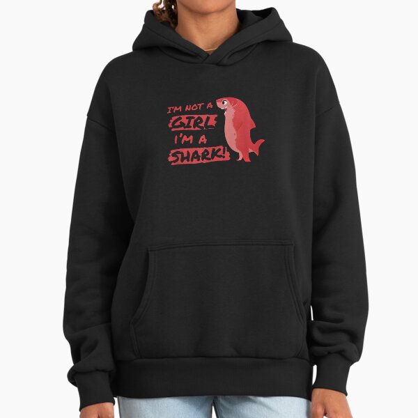 Nimona I'm Not A Girl I'm A Shark Shapeshifting Hero Hoodie