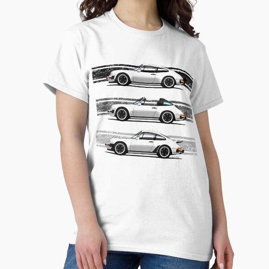 My drawing of the iconic German sports cars T-Shirt