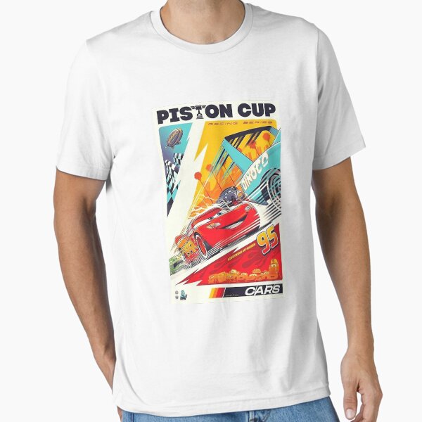 Piston Cup Cars Poster T-Shirt