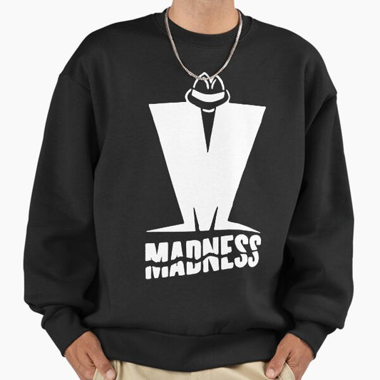 Band Stencil - White Sweatshirt